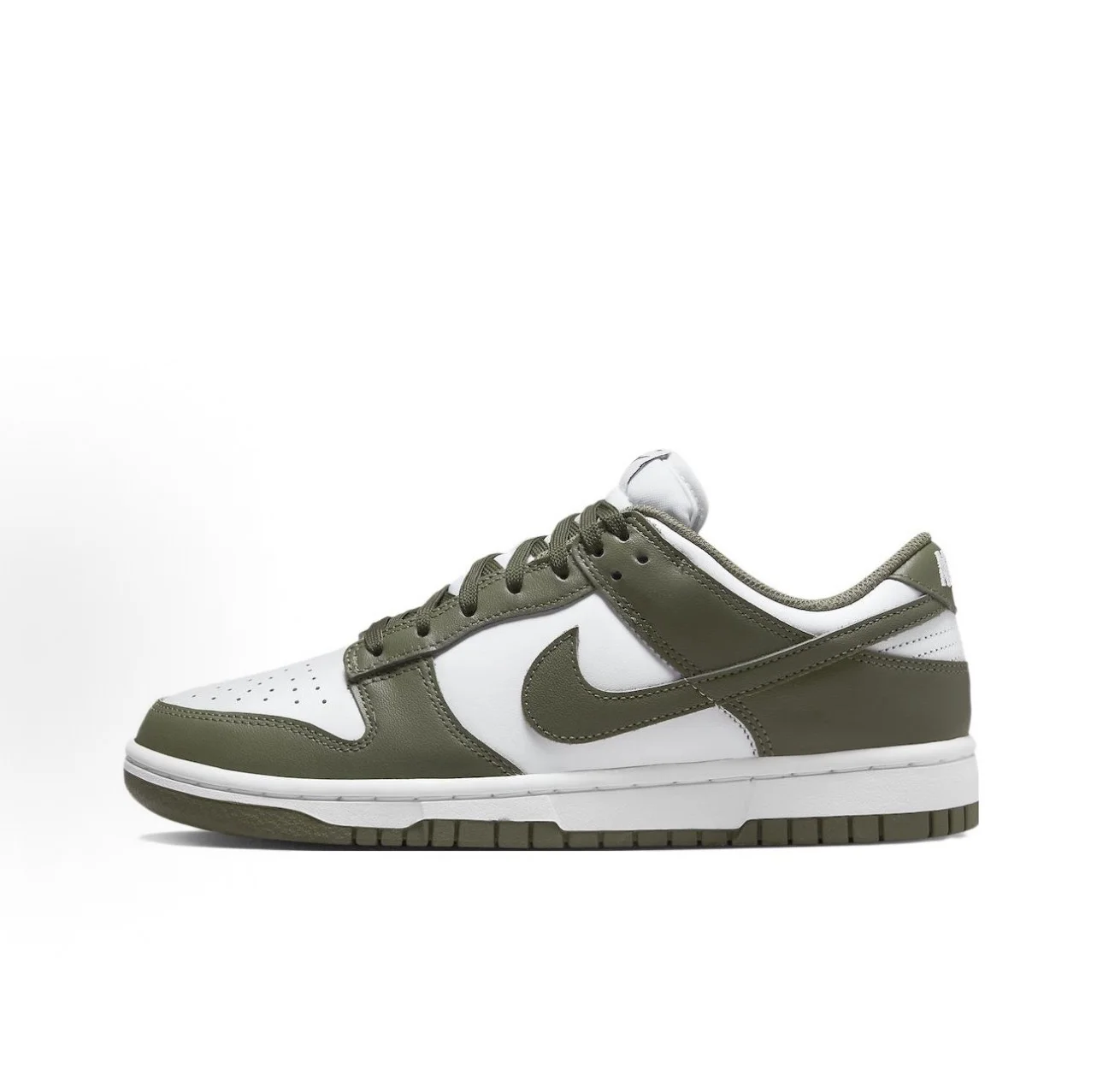 Nike Dunk Low「Medium Olive」（白橄欖綠）