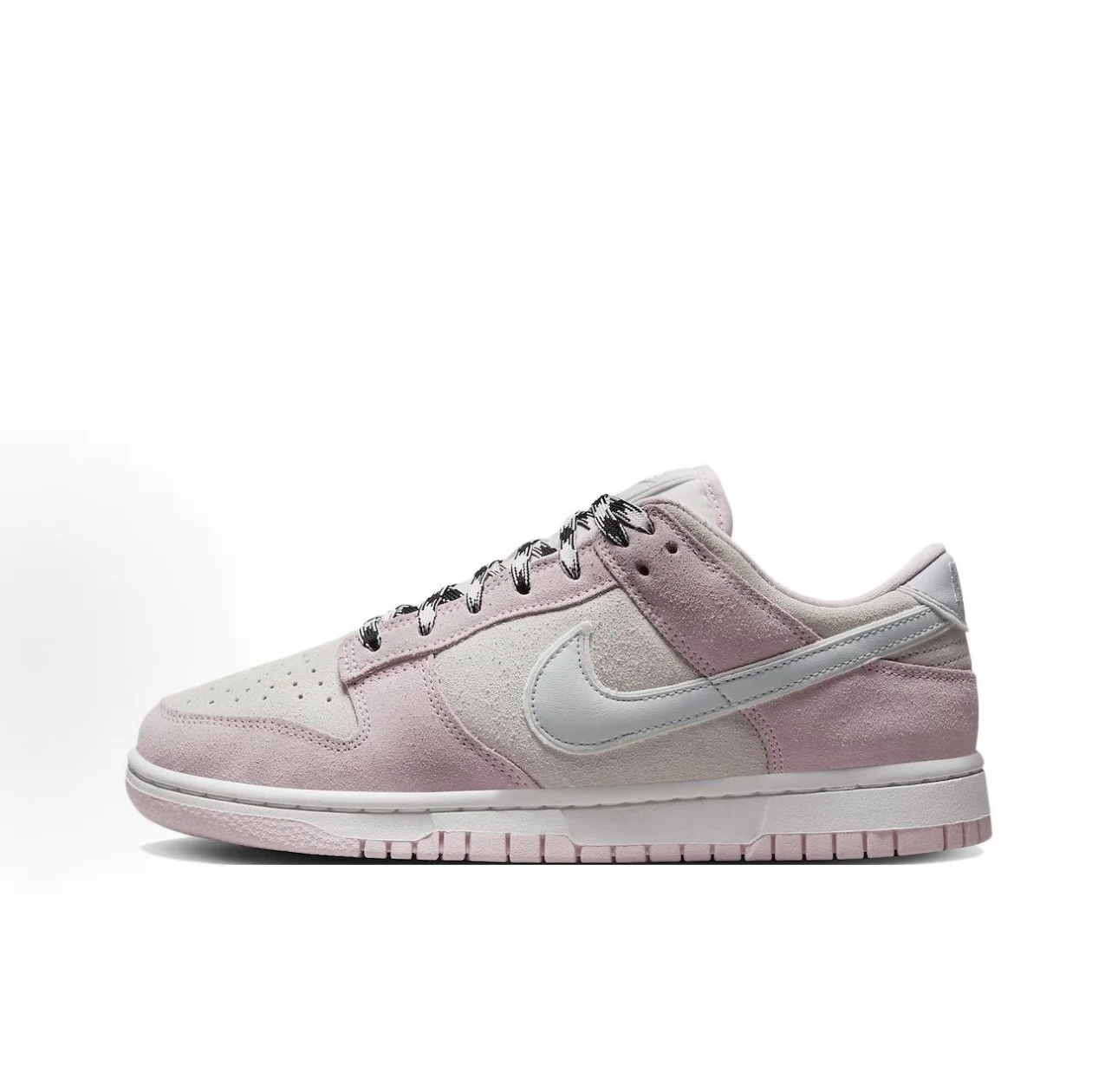 Nike Dunk Low 粉麂皮