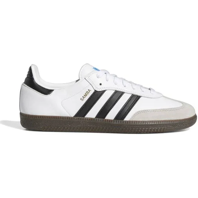 adidas Originals Samba ADV Sneakers Unisex - White/Black/Gum 白灰黑
