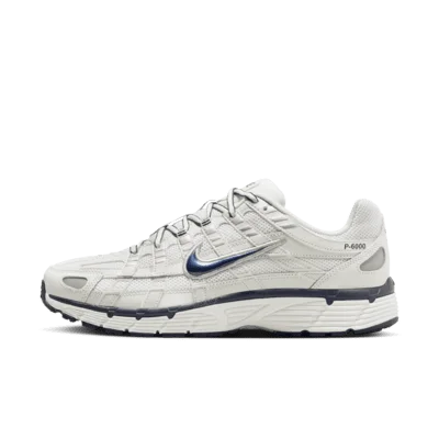 Nike P‑6000 “Phantom/Summit White/Obsidian”米白藍