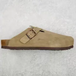 Birkenstock Boston 淺卡其