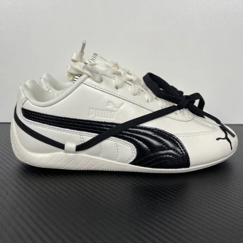 Rose x Puma Speedcat 白色黑标