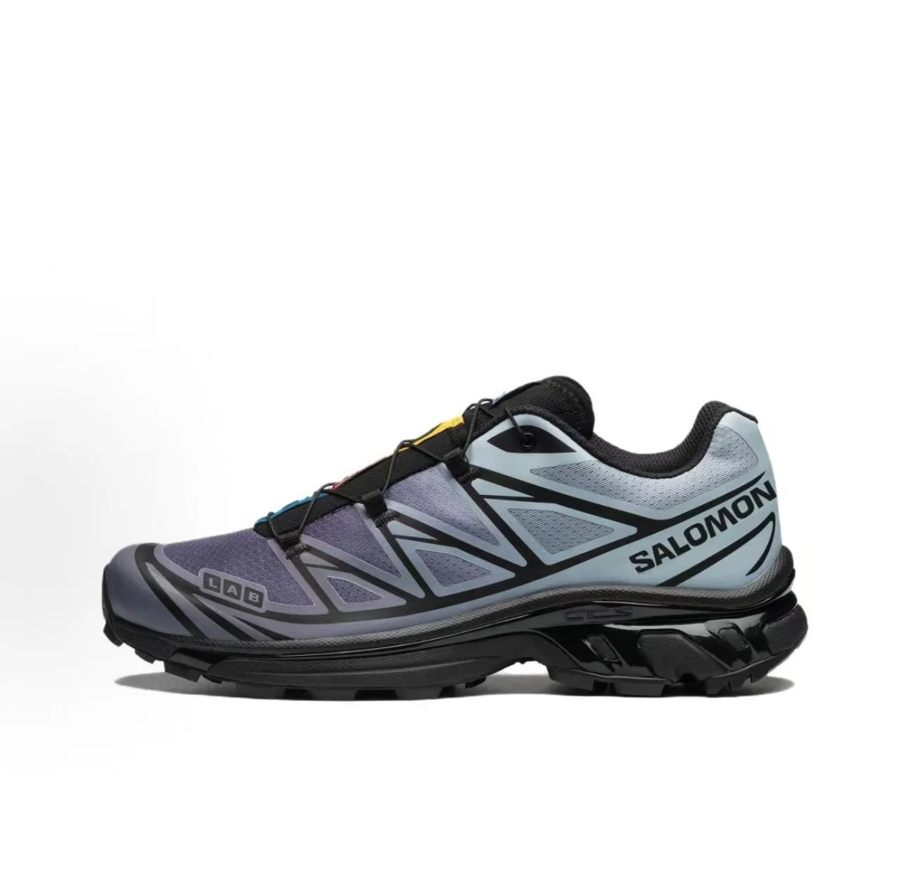 SALOMON萨洛蒙 XT-6 CHROMATIC 黑色薄雾蓝灰蓝色