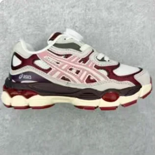 Asics GEL-NYC 酒紅粉
