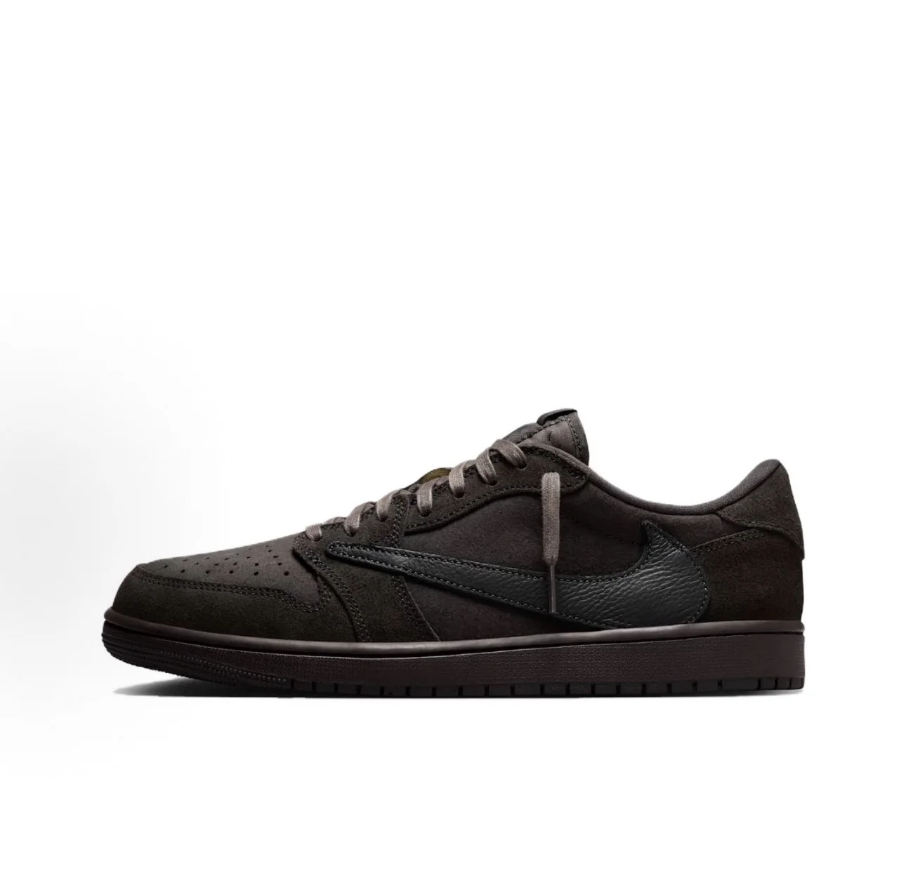 Travis Scott x Air Jordan 1 Retro Low OG SP「天鵝絨棕 / 絲絨摩卡」