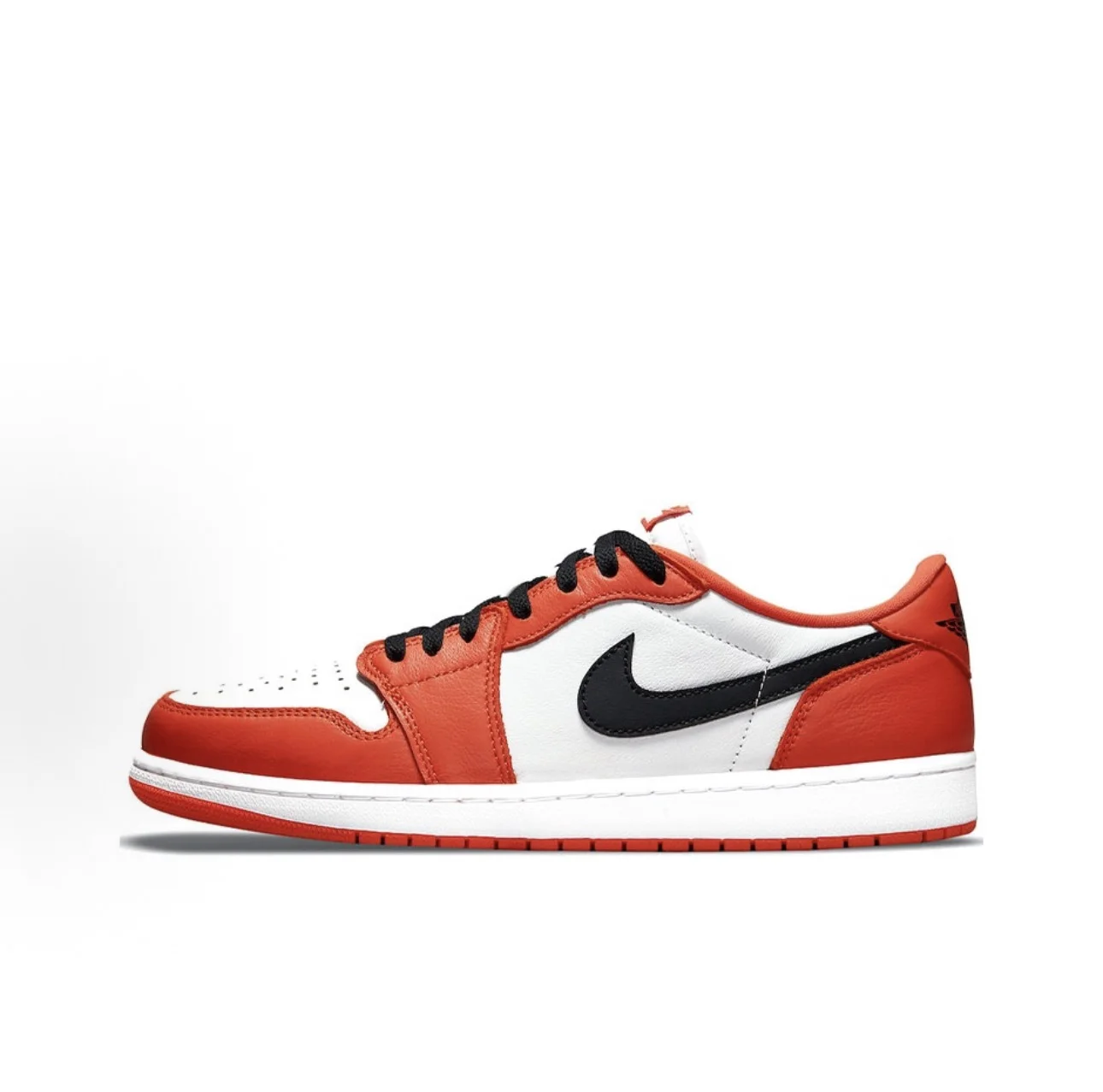 Air Jordan 1 Retro Low OG「扣碎篮板 / 白橙黑」
