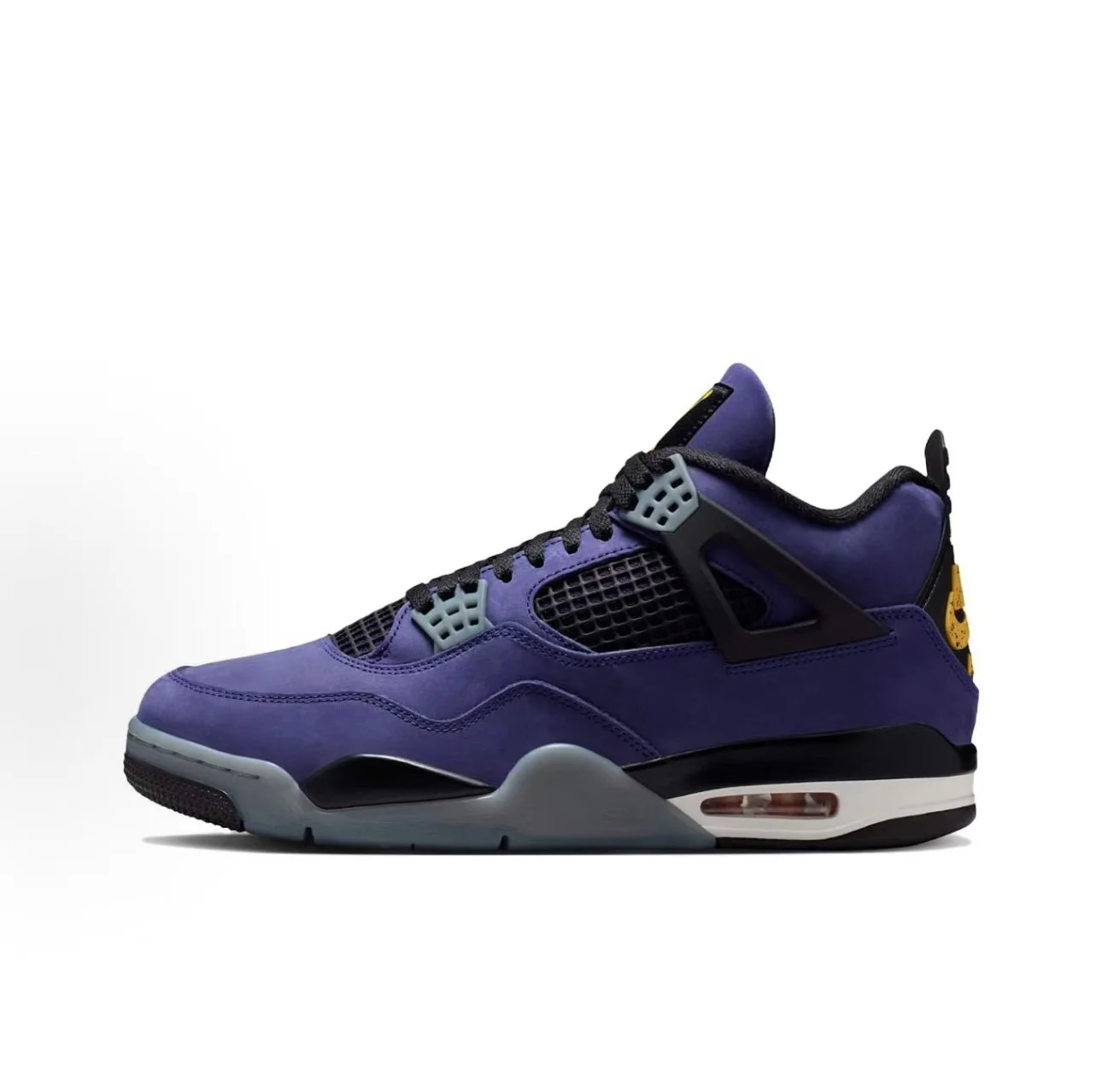 Jordan Air Jordan 4 Retro "Imperial Purple" 湖人配色 中帮 复古篮球鞋 紫色
