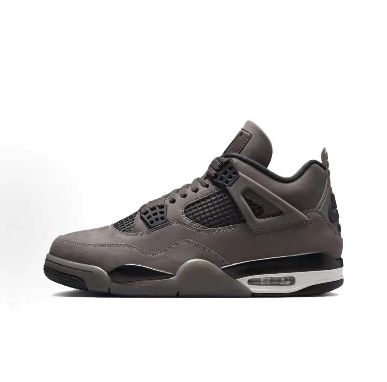 Jordan Air Jordan 4 "Cave Stone and Black" 中帮 复古篮球鞋 棕色