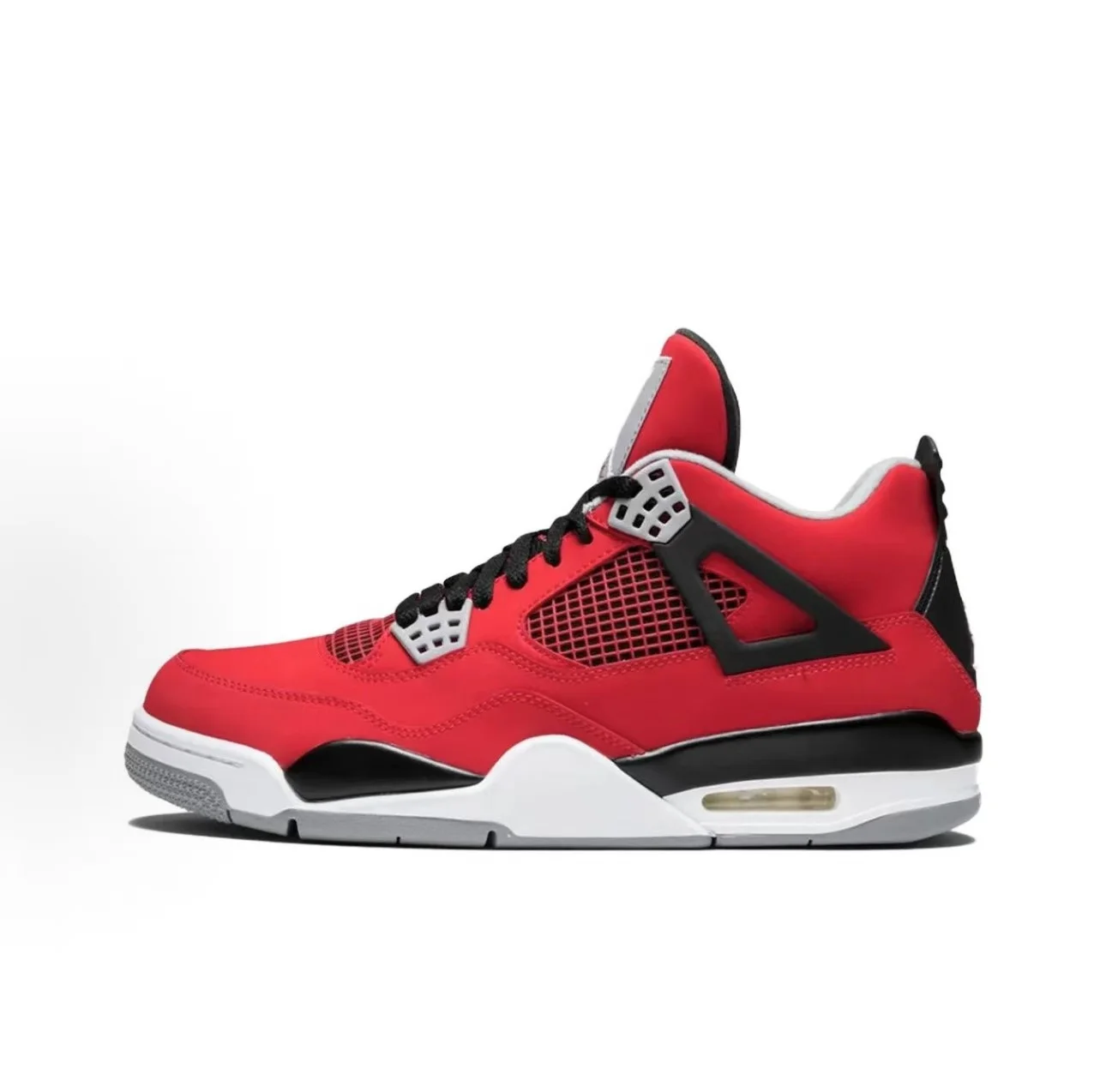 Jordan Air Jordan 4 Retro Toro Bravo 愤怒的公牛 中帮 复古篮球鞋 红色 2026版