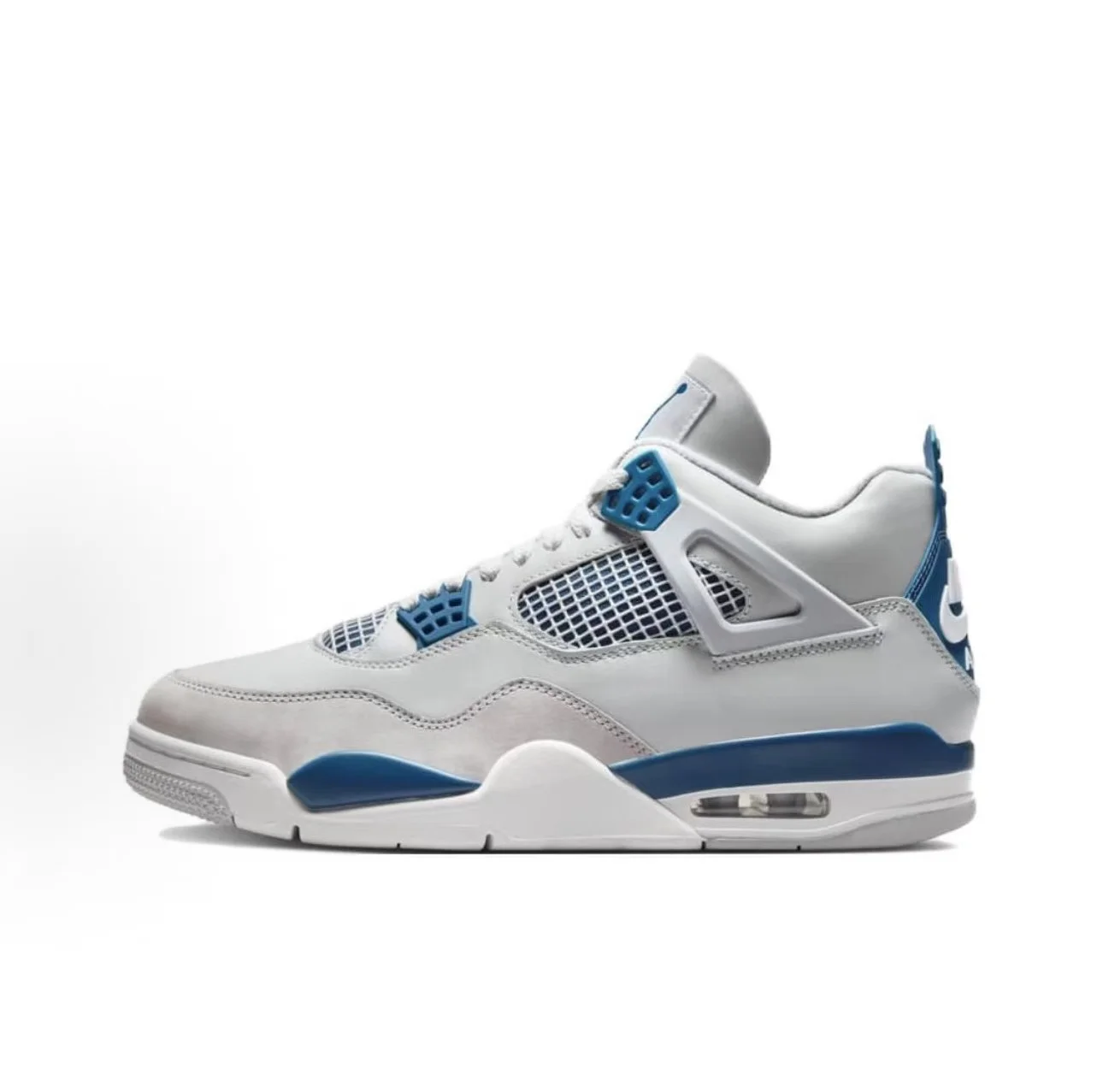 Jordan Air Jordan 4 "Military Blue" 复古篮球鞋 男女同款「軍事藍」(2024)