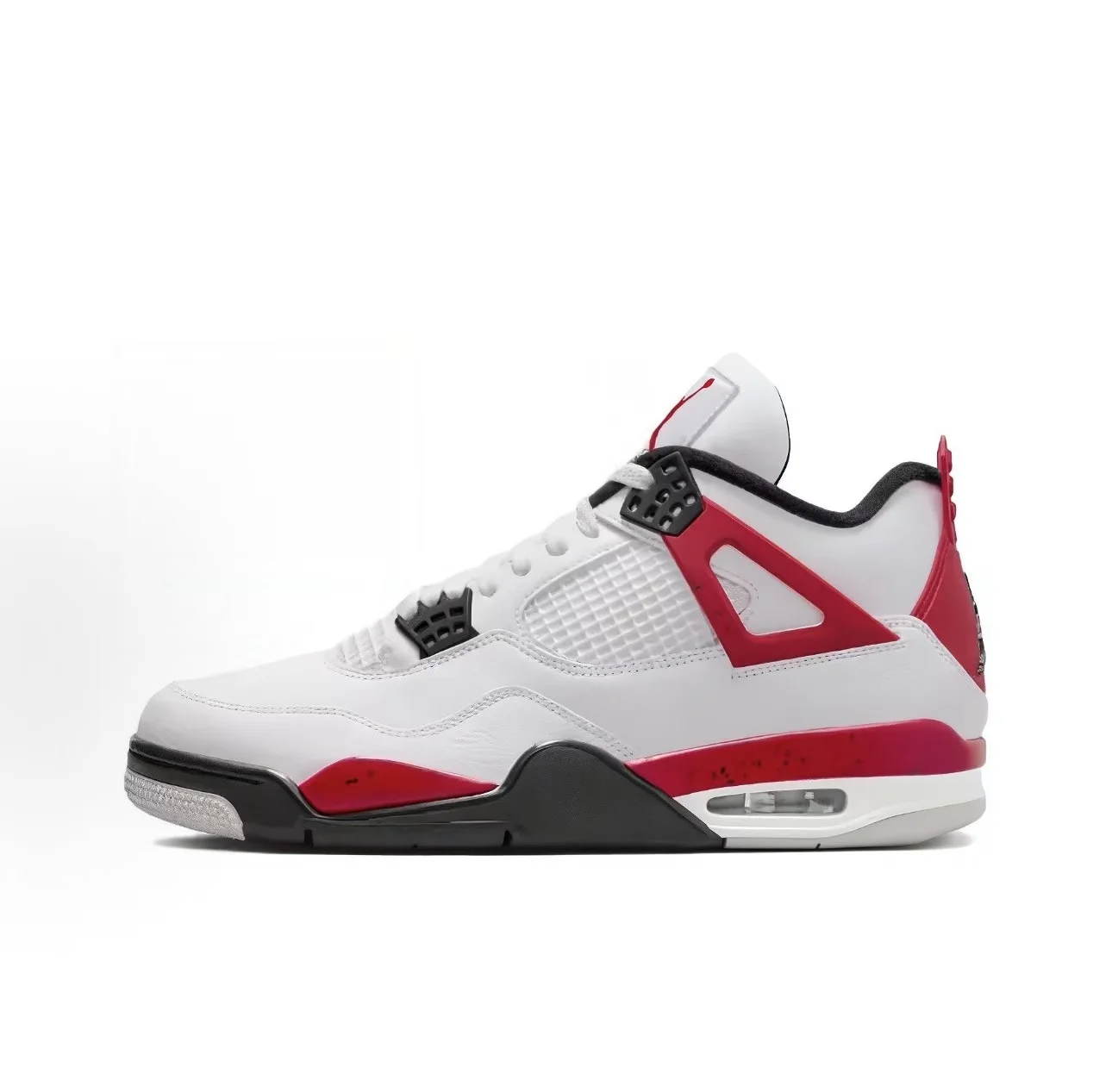 Jordan Air Jordan 4 Neutral Grey Red Cement 红水泥 中帮 复古篮球鞋「红水泥」