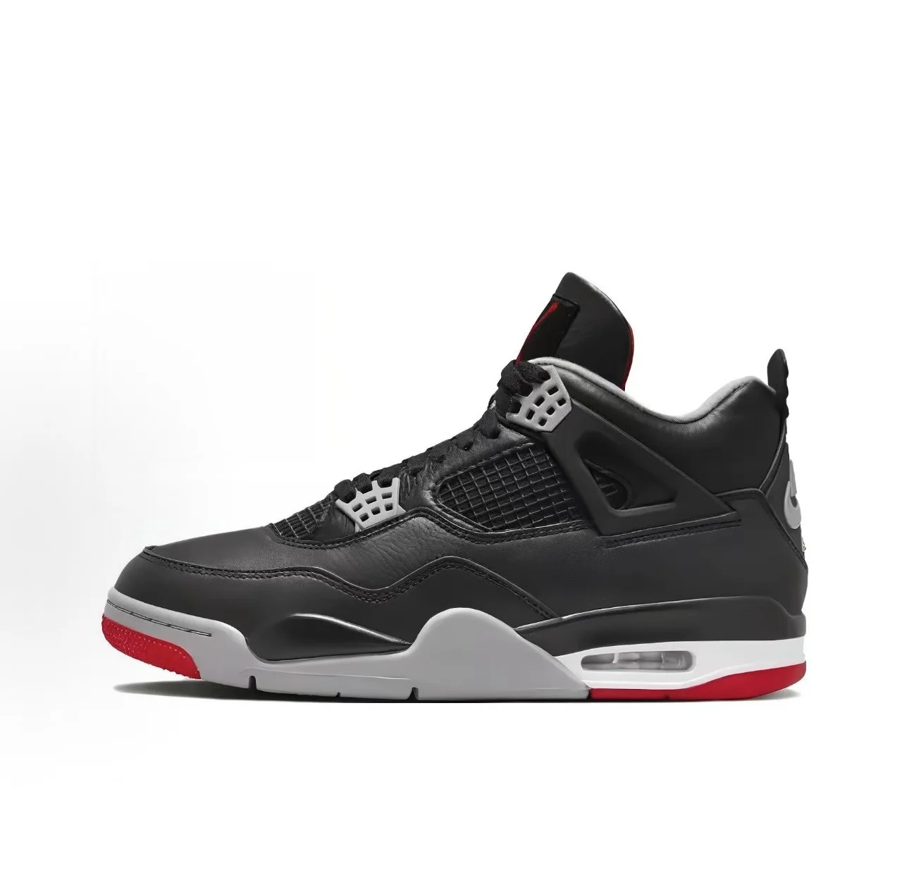 Jordan Air Jordan 4 Bred Reimagined中帮 复古篮球鞋 「黑红重塑 / Bred 重制」2024版